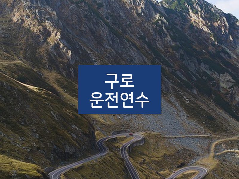 구로운전연수 후기