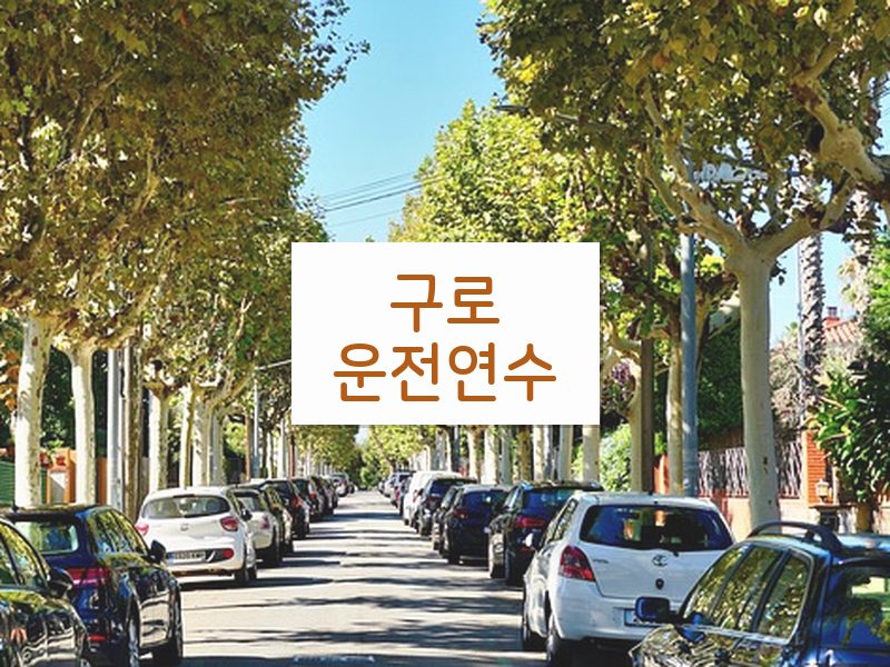 구로운전연수 후기