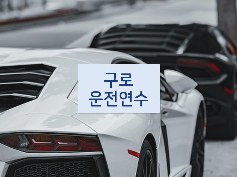 구로운전연수 후기