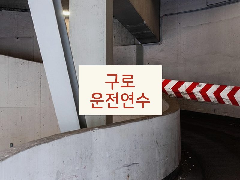 구로운전연수 후기
