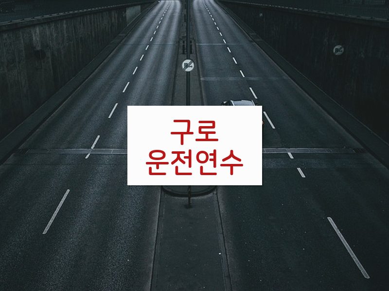 구로운전연수 후기