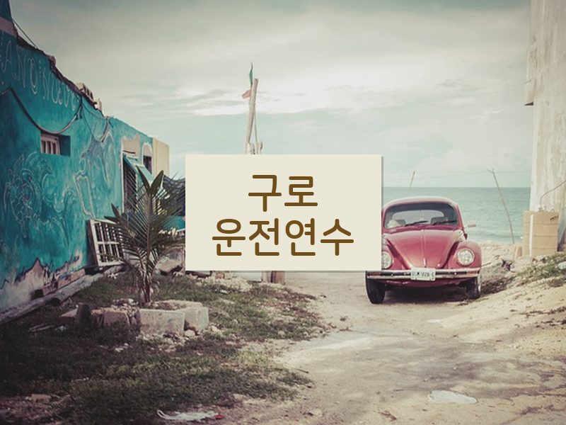 구로운전연수 후기