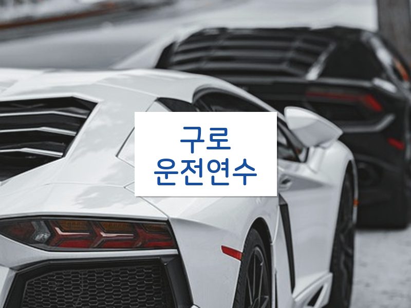 구로운전연수 후기