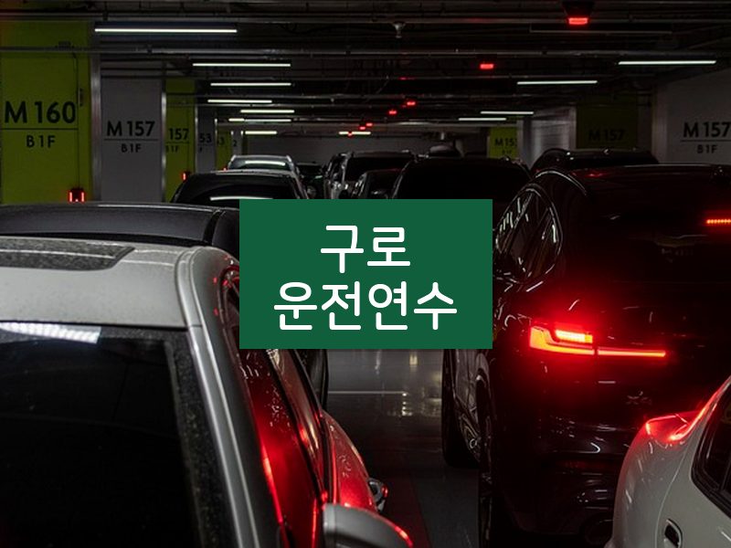 구로운전연수 후기