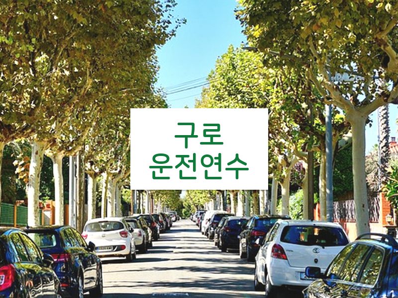구로운전연수 후기