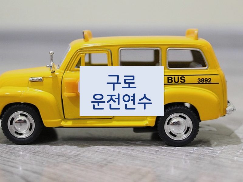 구로운전연수 후기