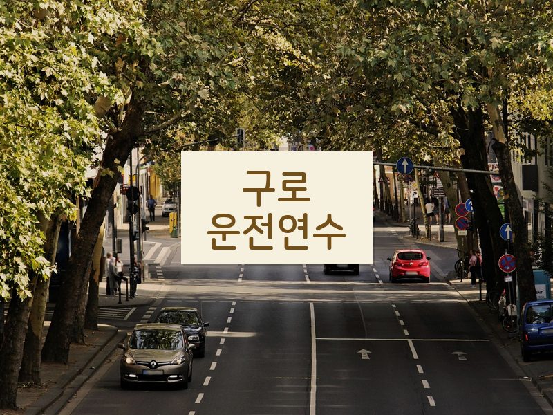 구로운전연수 후기