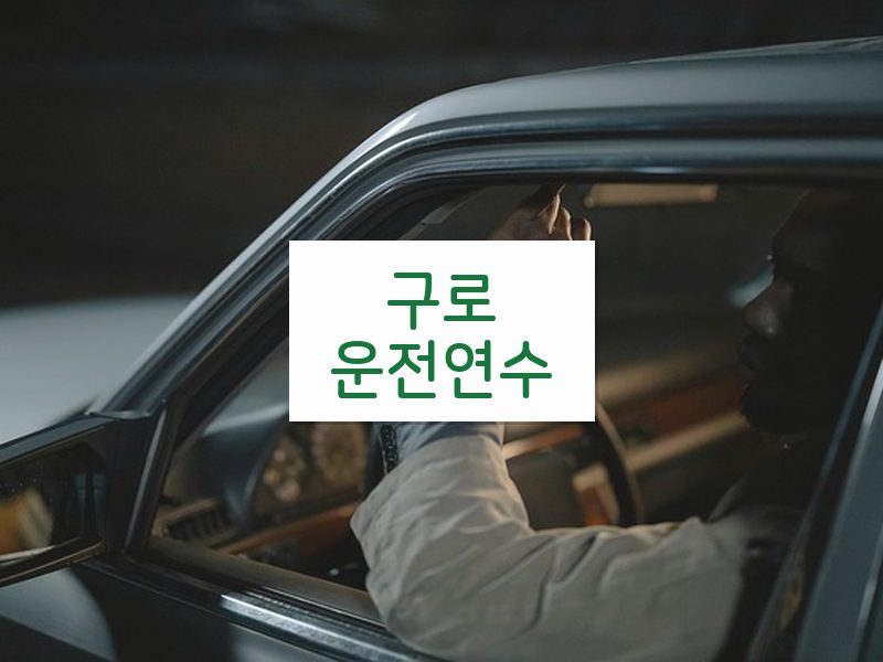 구로운전연수 후기