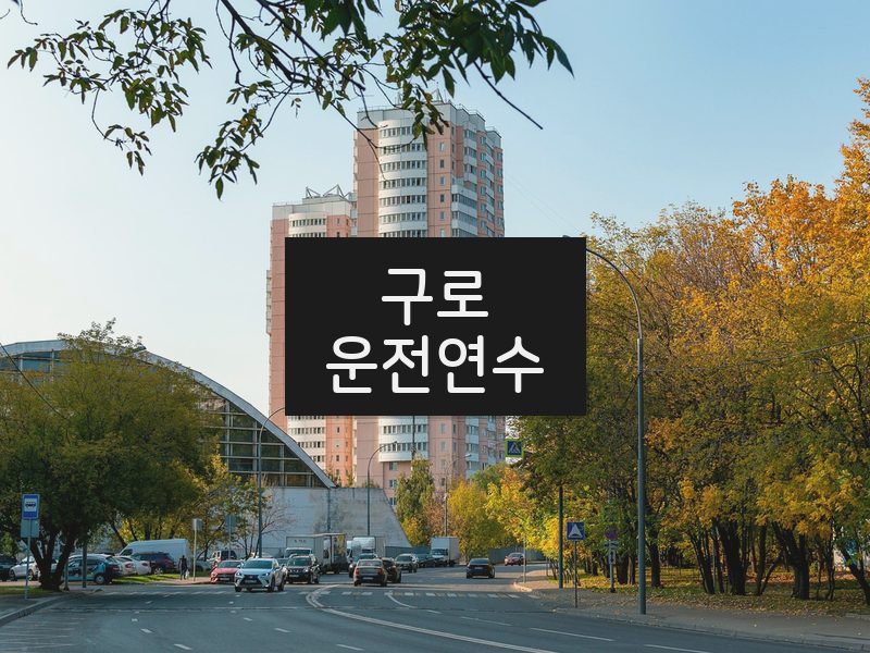 구로운전연수 후기