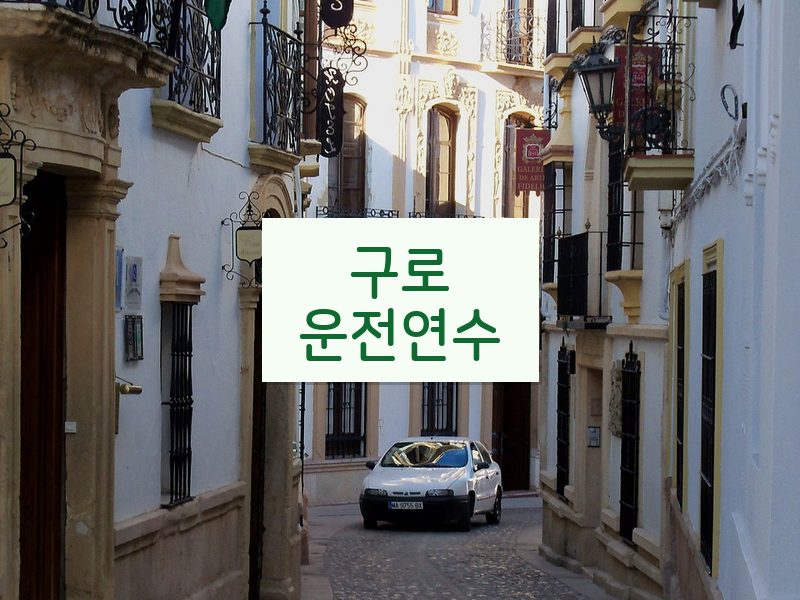 구로운전연수 후기