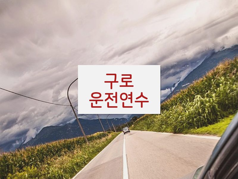구로운전연수 후기