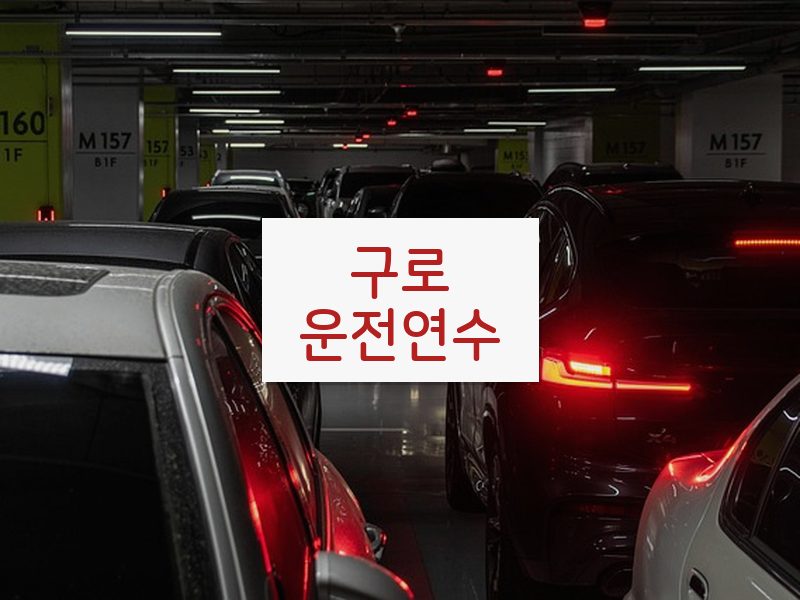 구로운전연수 후기