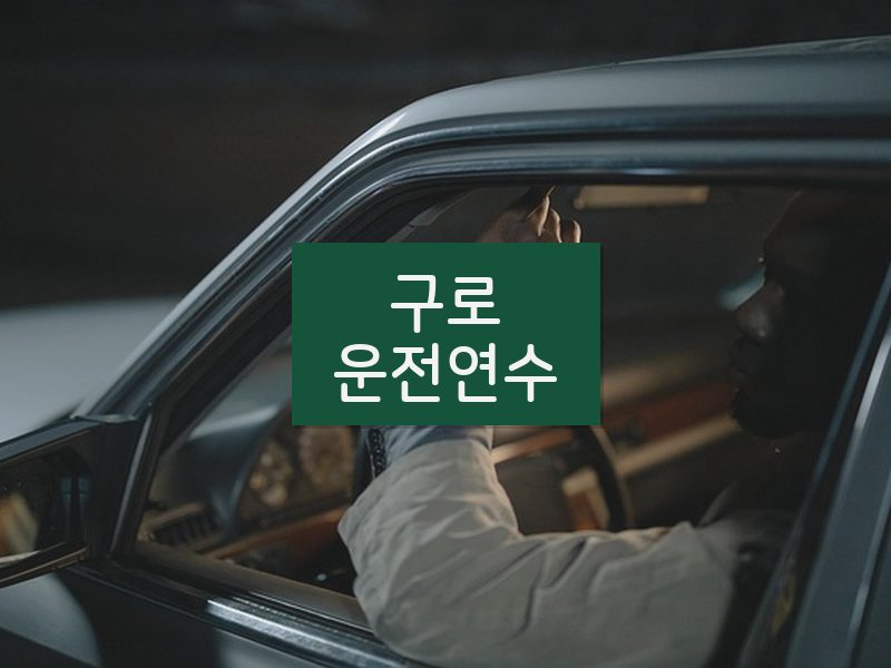 구로운전연수 후기