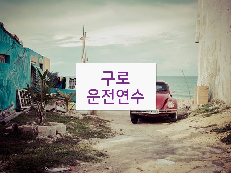 구로운전연수 후기