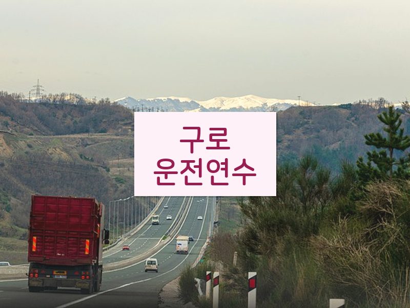 구로운전연수 후기