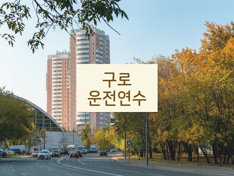 구로운전연수 후기