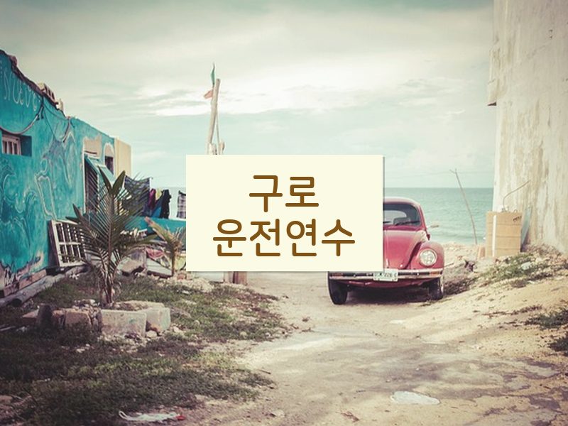 구로운전연수 후기