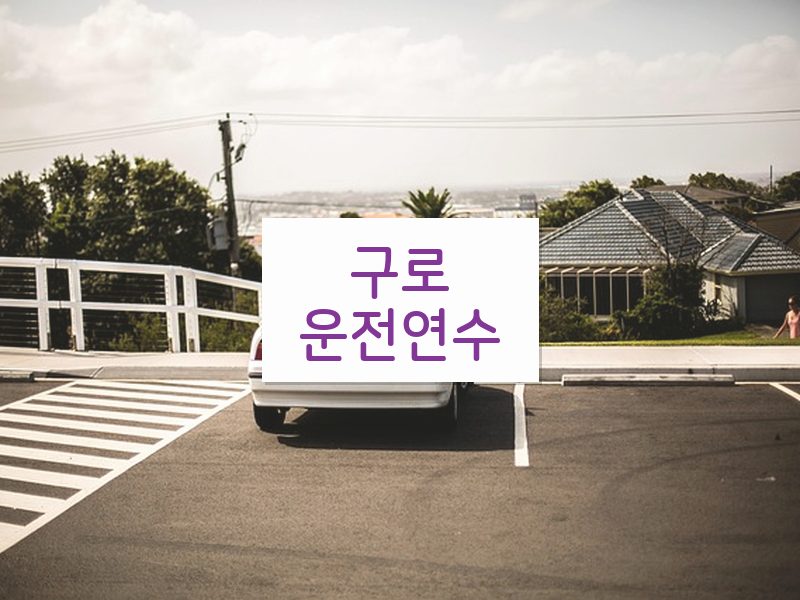 구로운전연수 후기