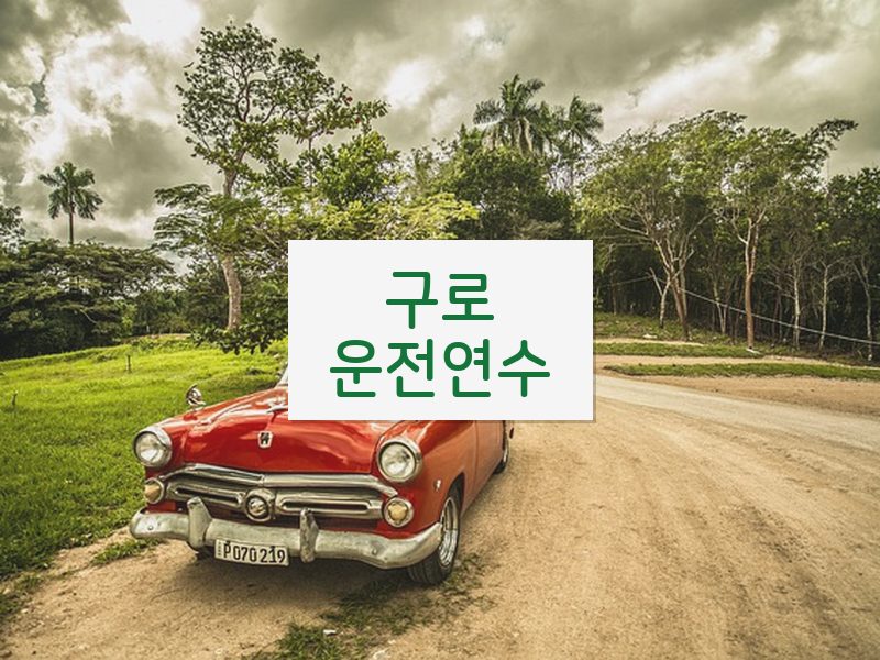 구로운전연수 후기
