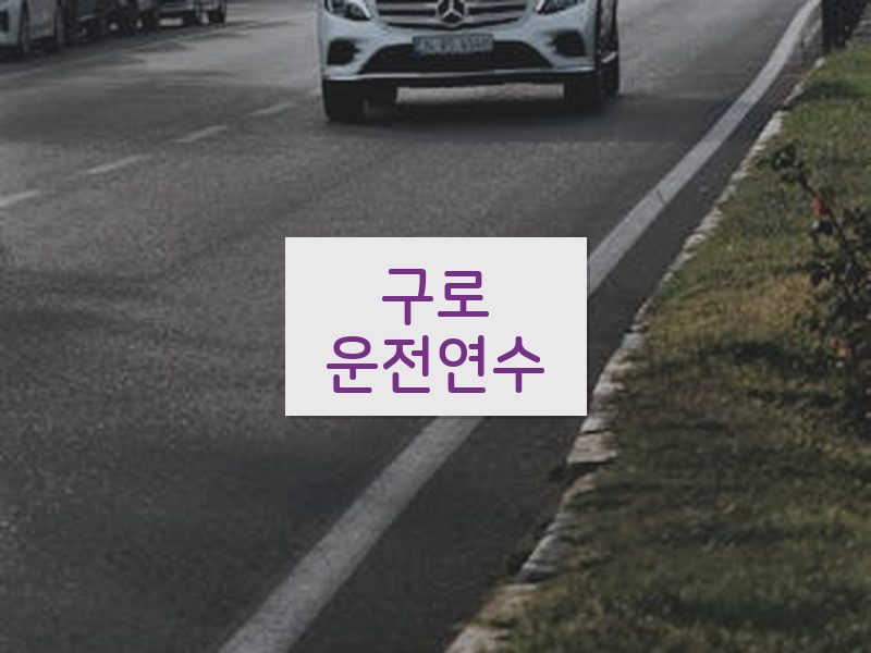 구로운전연수 후기