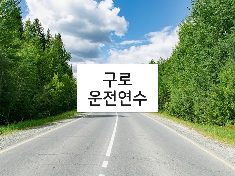 구로운전연수 후기