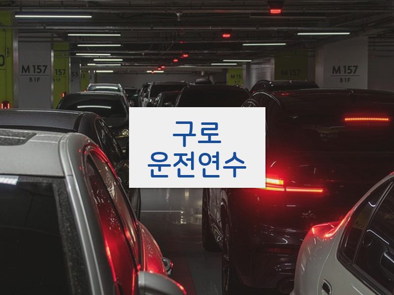 구로운전연수 후기
