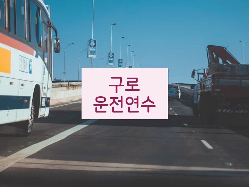 구로운전연수 후기