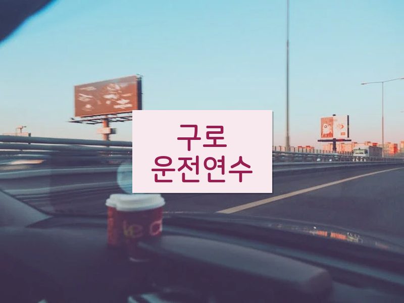 구로운전연수 후기