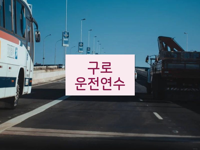 구로운전연수 후기