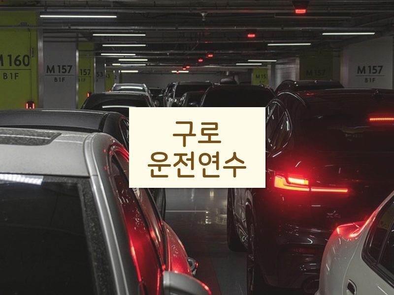 구로운전연수 후기