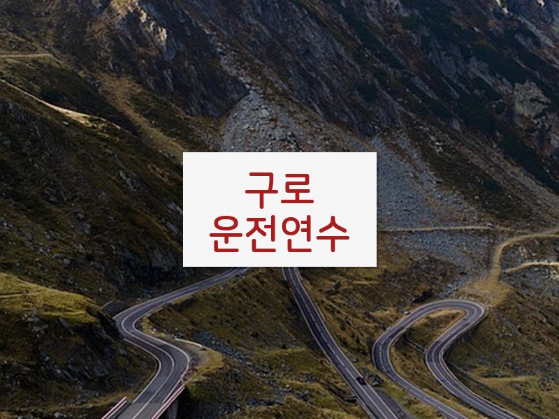구로운전연수 후기