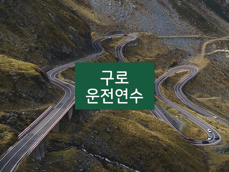 구로운전연수 후기